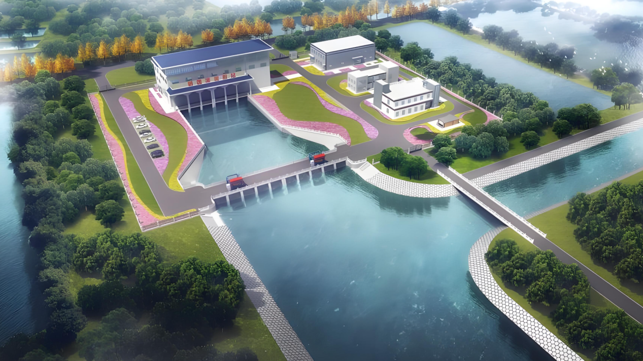 武汉银莲湖垸泵站新建35KV专用变电站工程、35KV配套线路工程